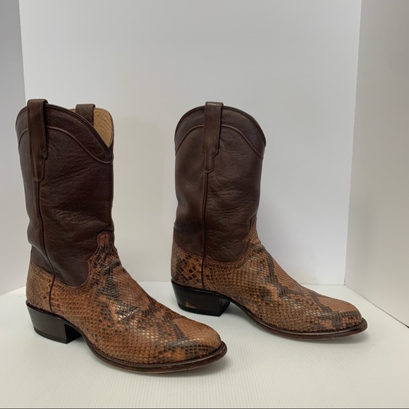 Tecova The Billy Saddle Python Brown 